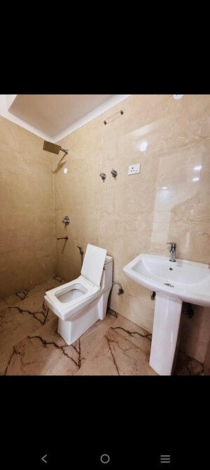 Bathroom in 3 BHK Builder Floor at Saket – for Rent