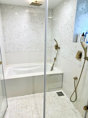 Bathroom in 2 BHK Apartment at Majestique Marbella Phase 1, Kharadi – for Sale