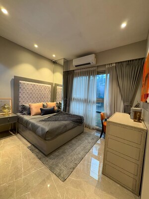 Bedroom in 3 BHK Apartment at Shapoorji Pallonji Sarova, Kandivali East – for Sale