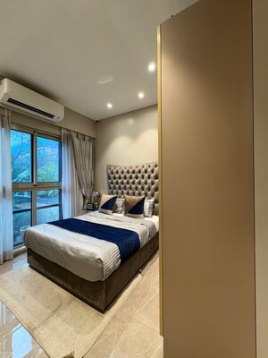 Bedroom in 3 BHK Apartment at Shapoorji Pallonji Sarova, Kandivali East – for Sale