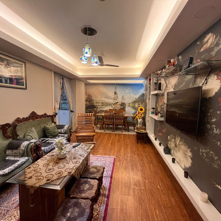 Living Room, kw-srishti 3 Bedroom 1500 Sq.Ft. Apartment In Raj Nagar Extension Ghaziabad 9230023