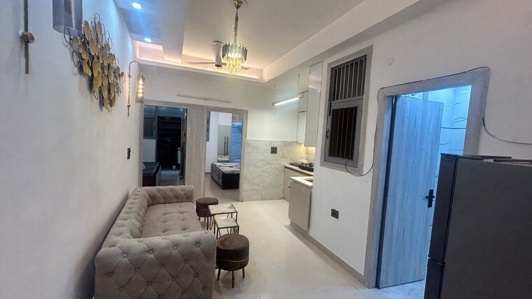 Living Room, maya-homes 2 Bedroom 900 Sq.Ft. Builder Floor In Indrapuram Ghaziabad 9230063