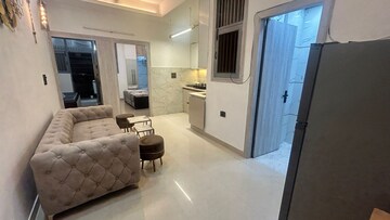 Living Room in 2 BHK Builder Floor at Maya Homes, Indrapuram – for Rent
