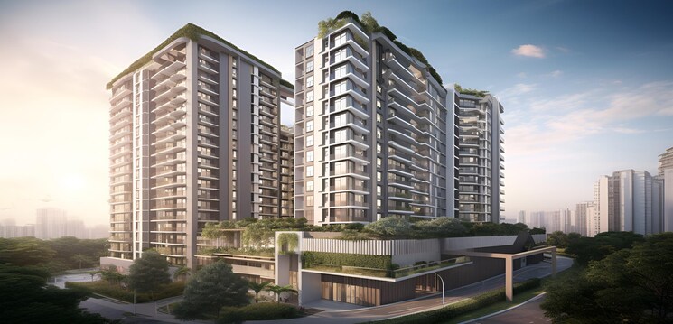Exterior View, godrej-zenith 3 Bedroom 2360 Sq.Ft. Apartment In Sector 89 Gurgaon 9230035