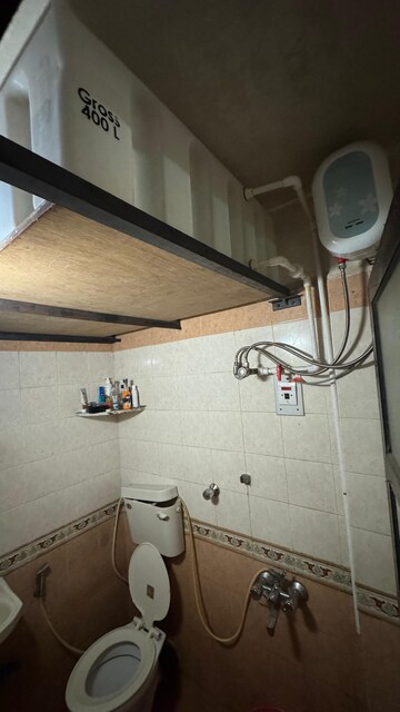 Bathroom in 2 BHK Apartment at Unique Greens Ghodbunder Road, Ghodbunder Road – for Rent
