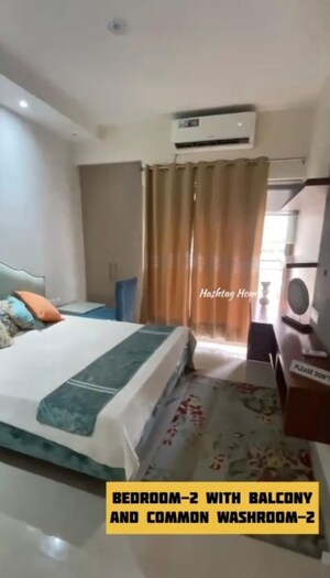 Bedroom in 3 BHK Apartment at Shri Radha Aqua Garden, Sector 16b Greater Noida – for Sale