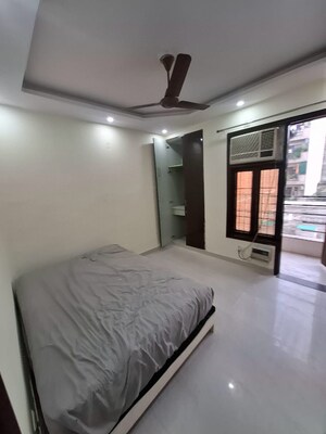 Bedroom in 3 BHK Builder Floor at Mahavir Enclave – for Rent