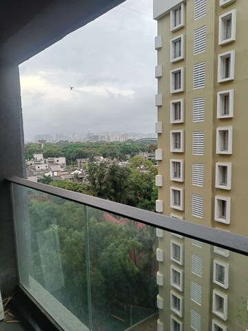 Balcony in 2 BHK Apartment at Malpani Vivanta, Balewadi – for Rent