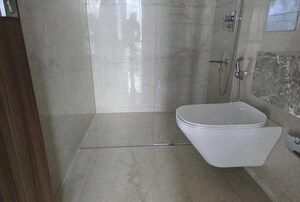 Bathroom in 3 BHK Apartment at Piramal Mahalaxmi, Mahalaxmi – for Rent