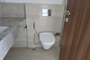 Bathroom in 3 BHK Apartment at Piramal Mahalaxmi, Mahalaxmi – for Rent