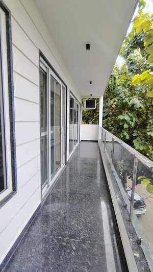 Balcony in 3 BHK Builder Floor at M3M Atrium, Sector 57 – for Rent