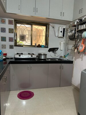 Kitchen in 1 BHK Apartment at Vishaldeep Residency, Chandan Nagar – for Rent