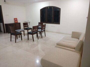 Living Room in 3 BHK Apartment at Adithya Hill Crest, Jubilee Hills – for Rent