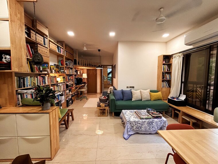 Living Room, powai 2 Bedroom 950 Sq.Ft. Apartment In Powai Mumbai 9230329