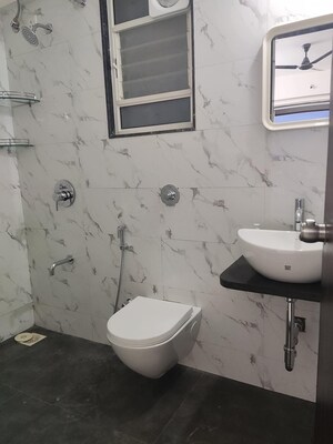 Bathroom in 2 BHK Apartment at Jagadguru Prima Glide Park, Lohgaon – for Rent