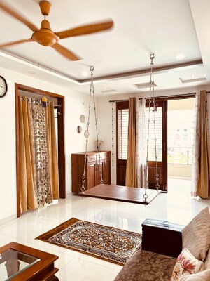 Living Room in 3 BHK Apartment at Gangapur Road – for Sale