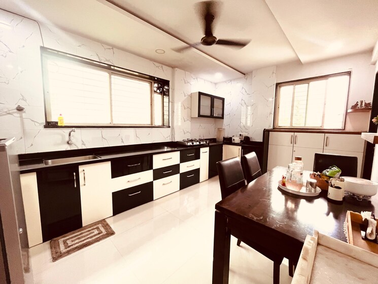 Kitchen, gangapur road 3 Bedroom 1575 Sq.Ft. Apartment In Gangapur Road Nashik 9230172