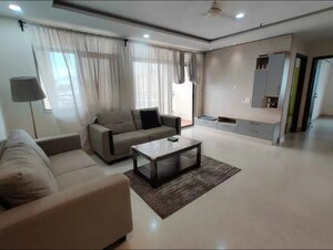Living Room in 3 BHK Apartment at Lanco Hills Apartments, Manikonda – for Rent