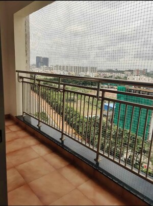 Balcony in 3 BHK Apartment at Lanco Hills Apartments, Manikonda – for Rent