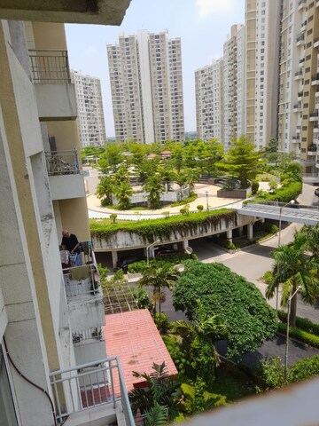 Balcony in 3 BHK Apartment at Elita Garden Vista, New Town – for Sale