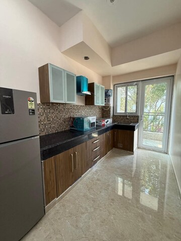 Kitchen in 1 BHK Apartment at Ansal Celebrity Suites, Sector 2 – for Rent