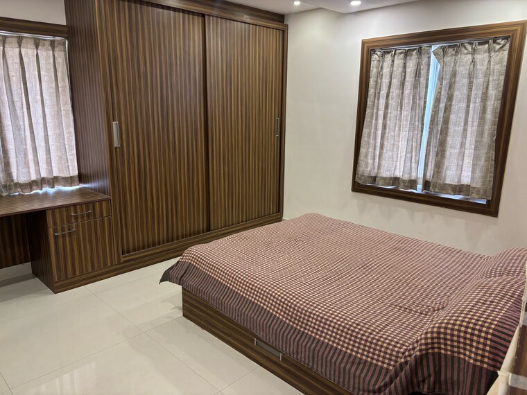 Bedroom, movie-towers 3 Bedroom 2813 Sq.Ft. Apartment In Kokapet Hyderabad 9230370