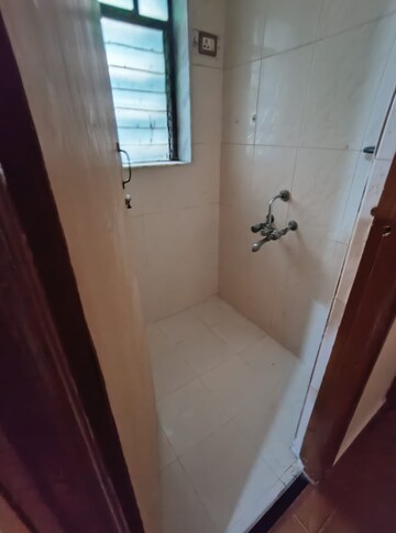 Bathroom in 1 BHK Apartment at Kopar Khairane – for Rent