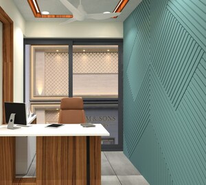 Bathroom in  Office Space at Ambawadi – for Rent