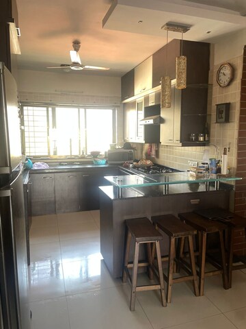 Kitchen in 3 BHK Apartment at Royal Palms, Goregaon East – for Rent