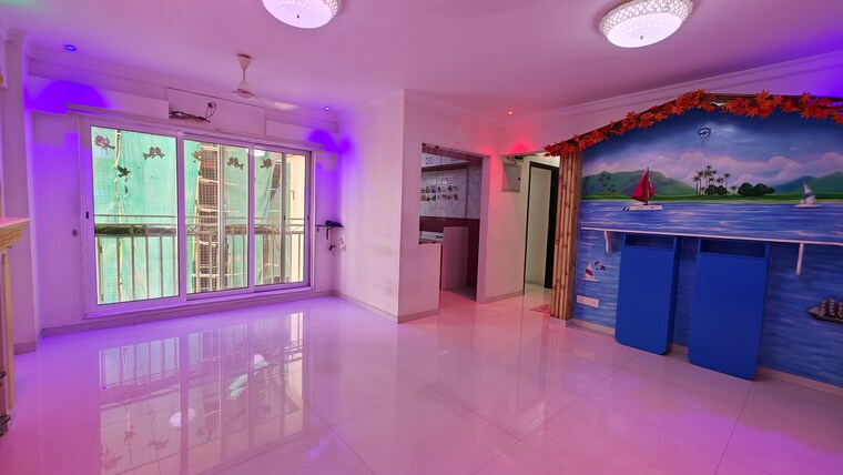 Living Room, romell-shraddha 2 Bedroom 706 Sq.Ft. Apartment In Borivali West Mumbai 9230525