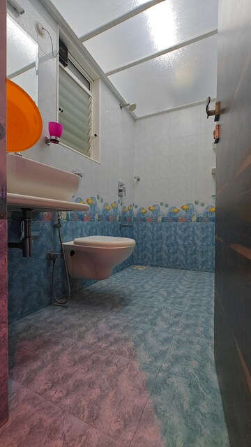 Bathroom in 2 BHK Apartment at Romell Shraddha, Borivali West – for Sale