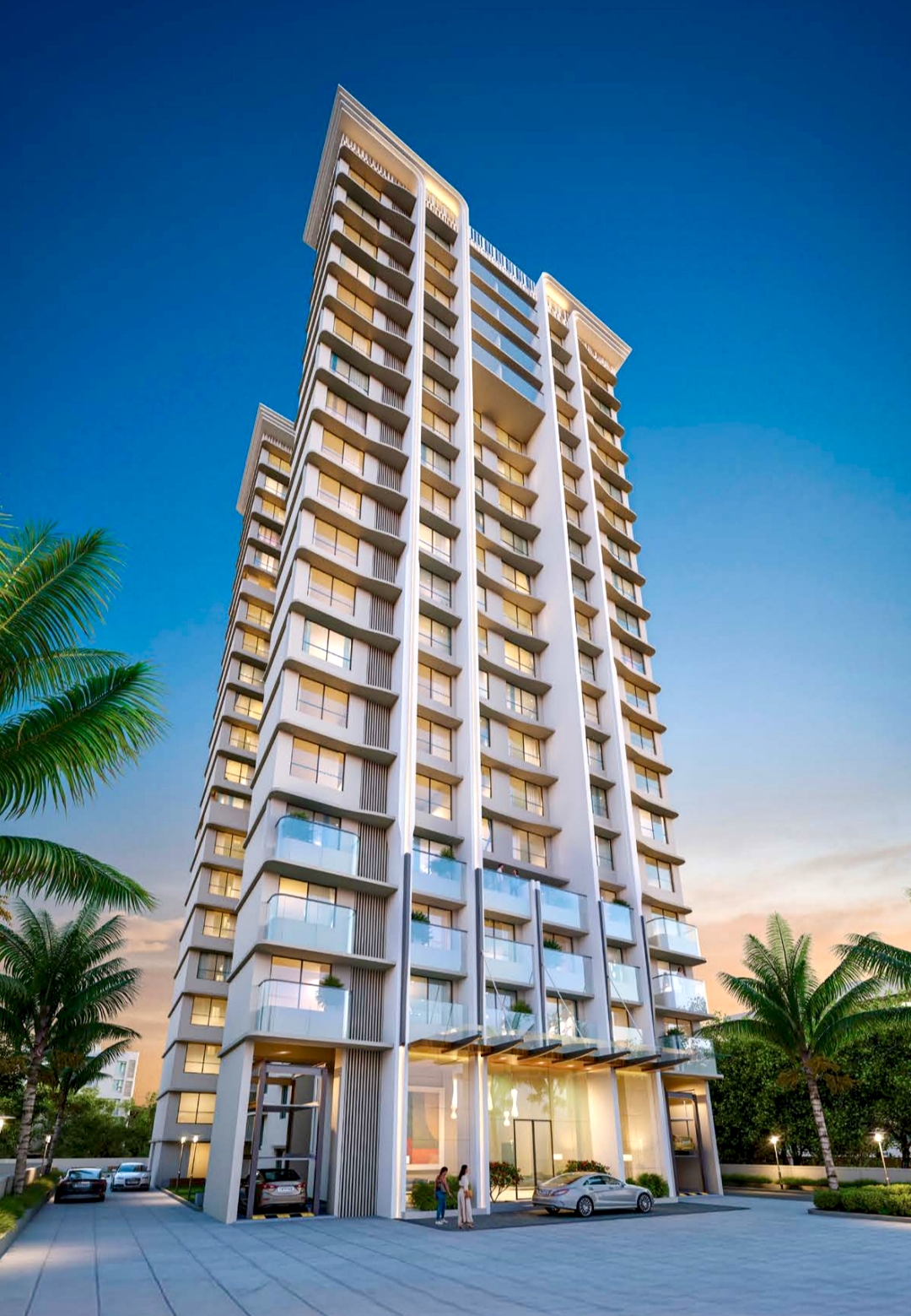 2 BHK + Pooja Room,Servant Room,Study Room,Extra Room Apartment For Sale in Residential Project 