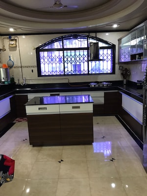 Kitchen in 3.5 BHK Apartment at Rambaug Colony – for Sale