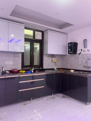 Kitchen in 2 BHK Builder Floor at Freedom Fighters Enclave – for Rent