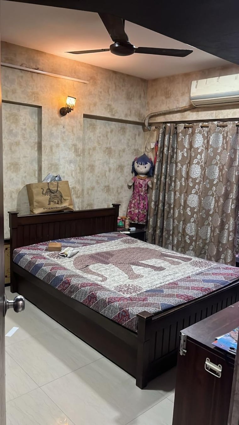 Bedroom, shree-swami-sankul-chs 2 Bedroom 800 Sq.Ft. Apartment In Chunabhatti Mumbai 9230586