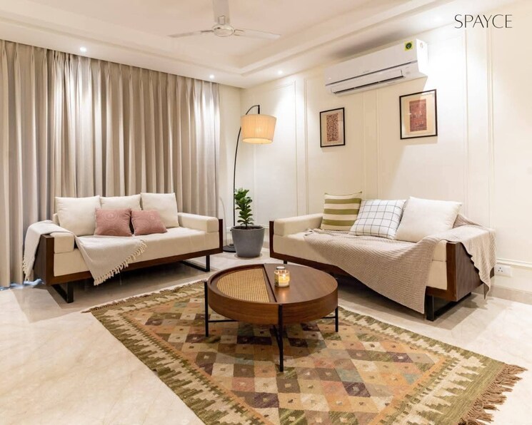 Living Room, sector 21 Studio 470 Sq.Ft. Builder Floor In Sector 21 Gurgaon 9230610