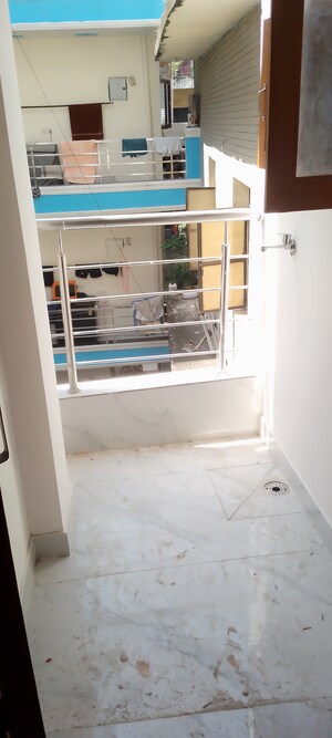 Balcony in 1.5 BHK Builder Floor at Chirag Dilli – for Rent