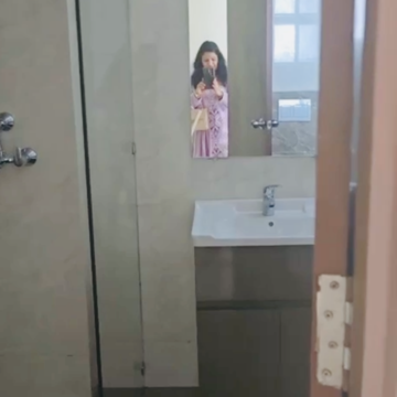 Bathroom in 3.5 BHK Apartment at SKA Divya Towers, Panchsheel Green – for Sale