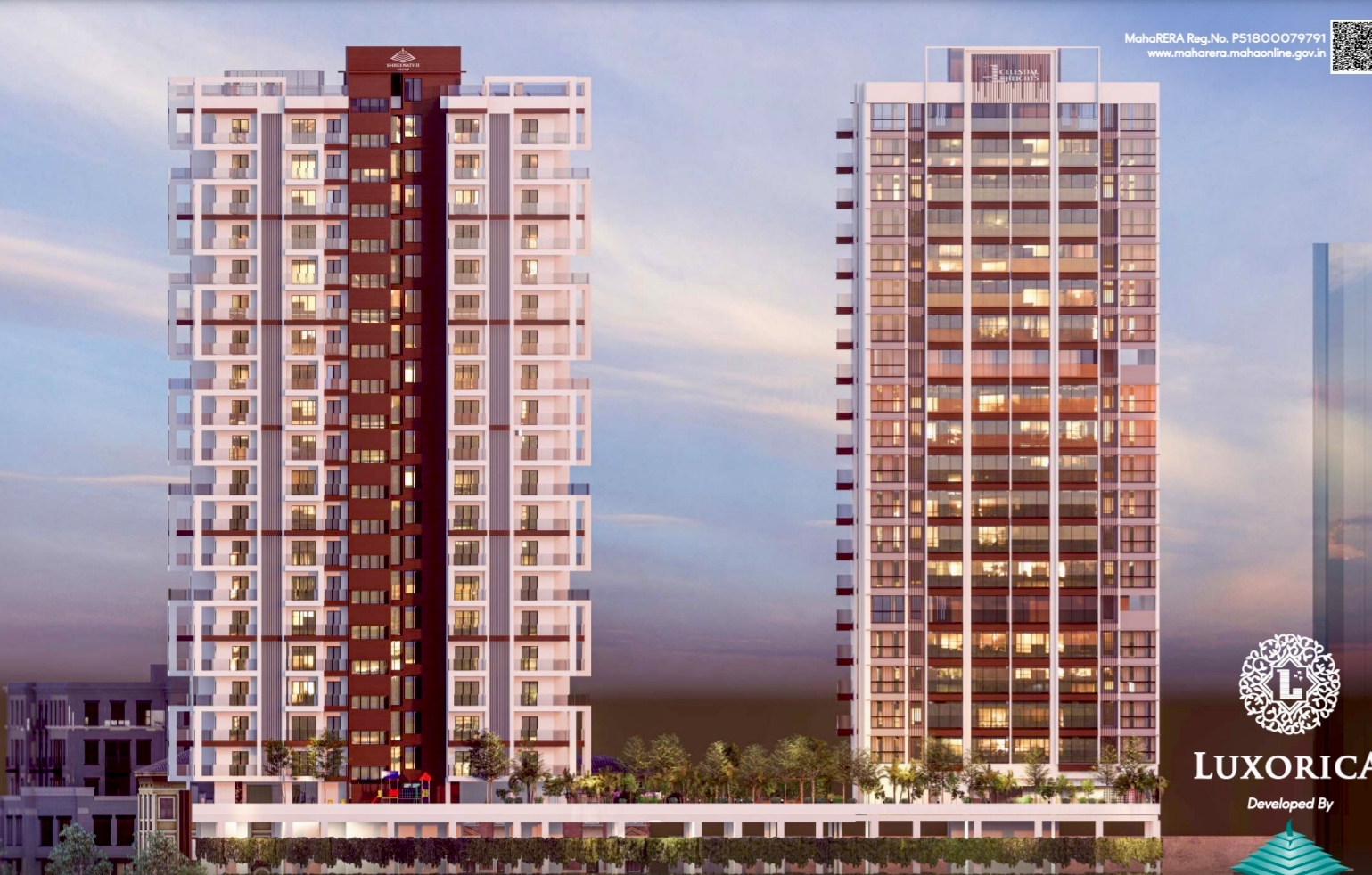3 BHK + Pooja Room,Servant Room,Study Room,Extra Room Apartment For Rent in Residential Tower 