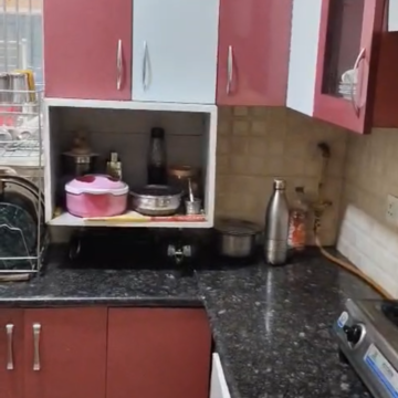 Kitchen in 2 BHK Apartment at SKA Greenarch, Panchsheel Green – for Sale