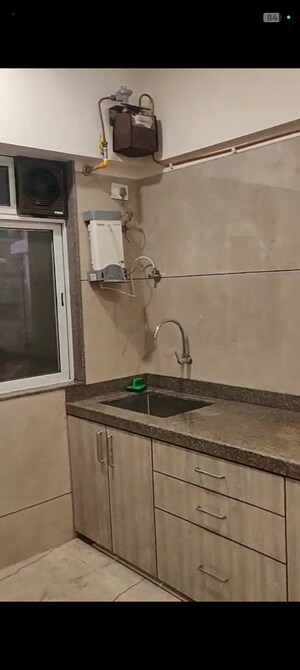Kitchen in 3 BHK Apartment at Siddhi Aura, Andheri East – for Rent