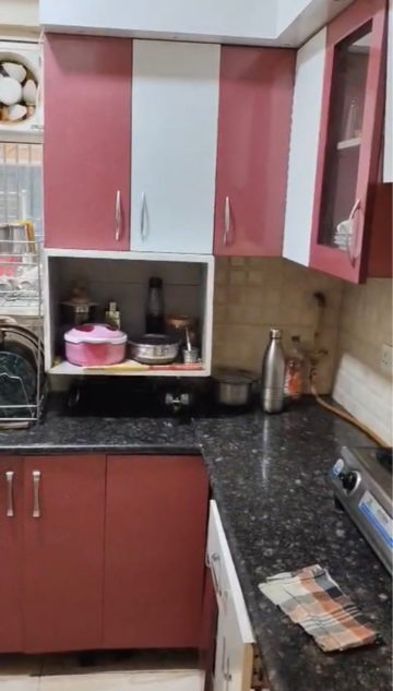 Kitchen in 2 BHK Apartment at SKA Greenarch, Panchsheel Green – for Sale