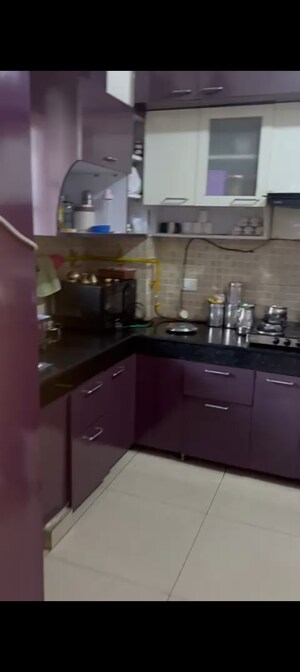 Kitchen in 3 BHK Apartment at LandCraft River Heights, Raj Nagar Extension – for Rent