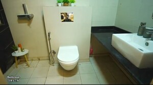 Bathroom in 2.5 BHK Apartment at Arihant Amber, Sector 1 Greater Noida – for Sale
