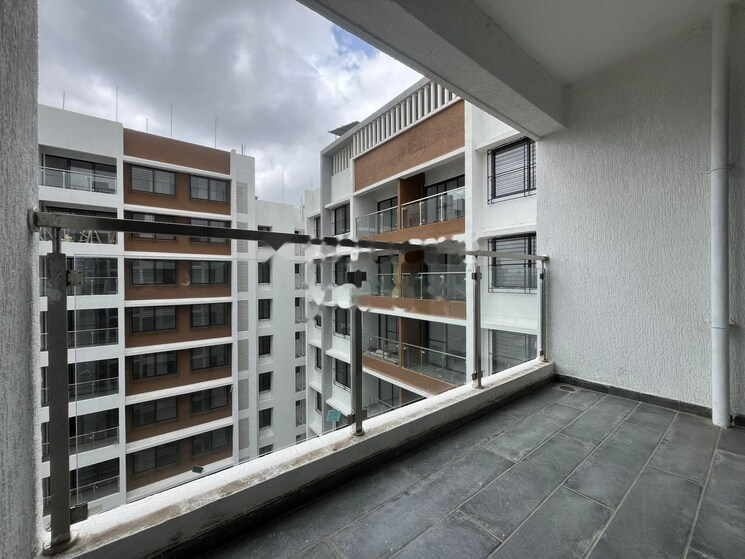 Balcony, unique-youtopia 3 Bedroom 1013 Sq.Ft. Apartment In Kharadi Pune 9230715