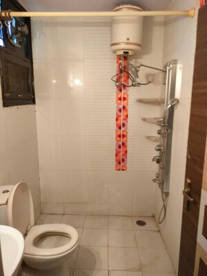 Bathroom in 2 BHK Builder Floor at Vaishali Nagar – for Rent