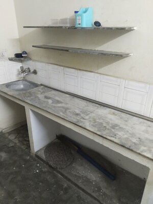 Kitchen in 1 RK Builder Floor at Gomti Nagar – for Rent