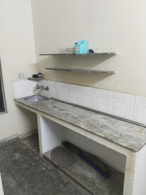 Kitchen in 1 RK Builder Floor at Gomti Nagar – for Rent