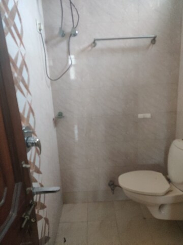 Bathroom in 2 BHK Builder Floor at Hauz Khas – for Rent