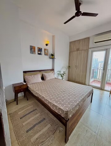 Bedroom in 3 BHK Apartment at Gardenia Glory, Sector 46 – for Rent